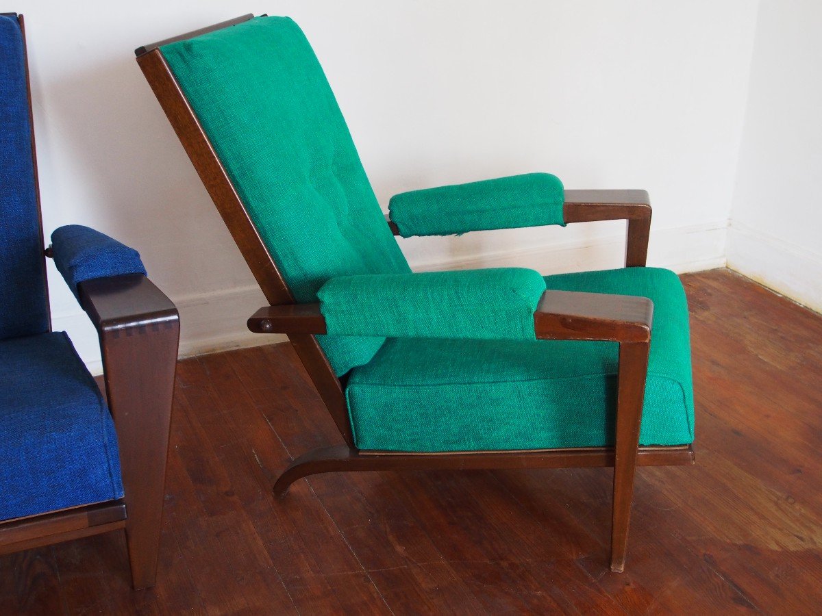 Pair Of André Sornay Armchair