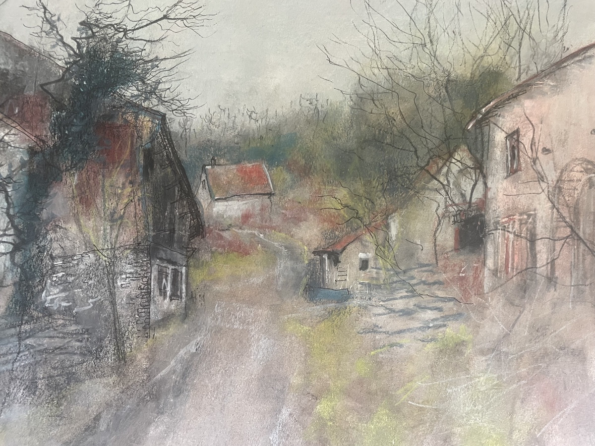 Original Drawing By Bernard Gantner Dating From 1973-photo-2