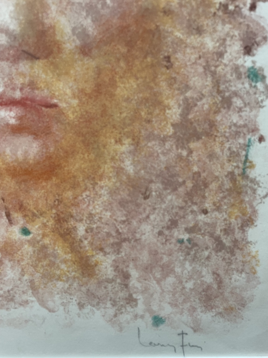 Lithographie originale signée au crayon par l’artiste Léonor Fini-photo-4