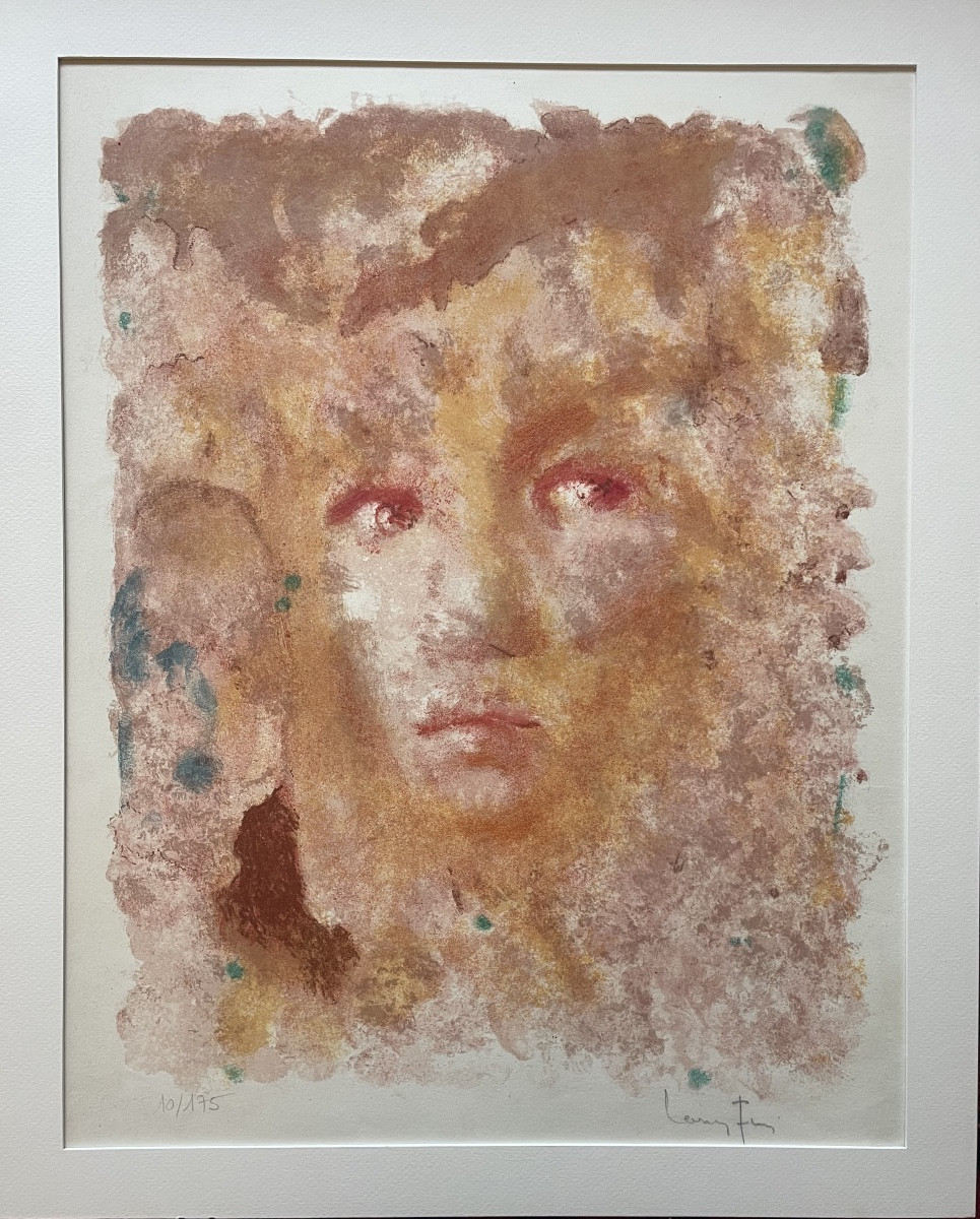 Lithographie originale signée au crayon par l’artiste Léonor Fini-photo-1