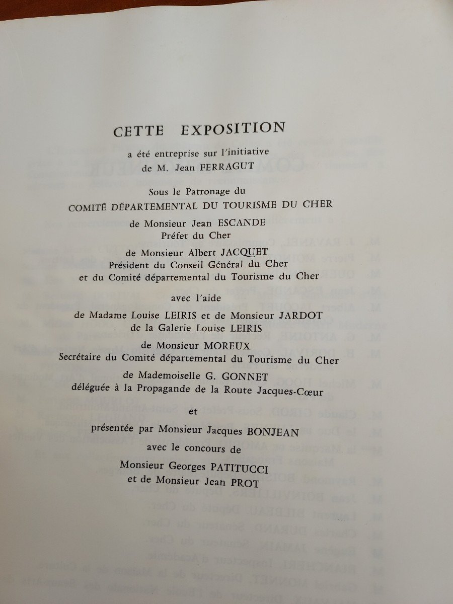 Rare Catalogue De l'Exposition Picasso Au Chateau De Culan 1967-photo-3