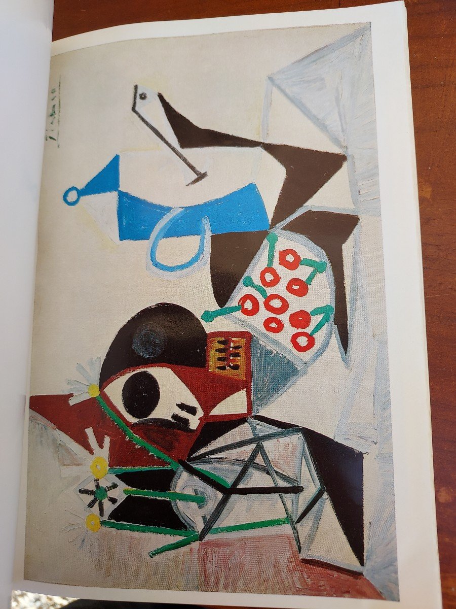 Rare Catalog Of The Picasso Exhibition At Chateau De Culan 1967-photo-4