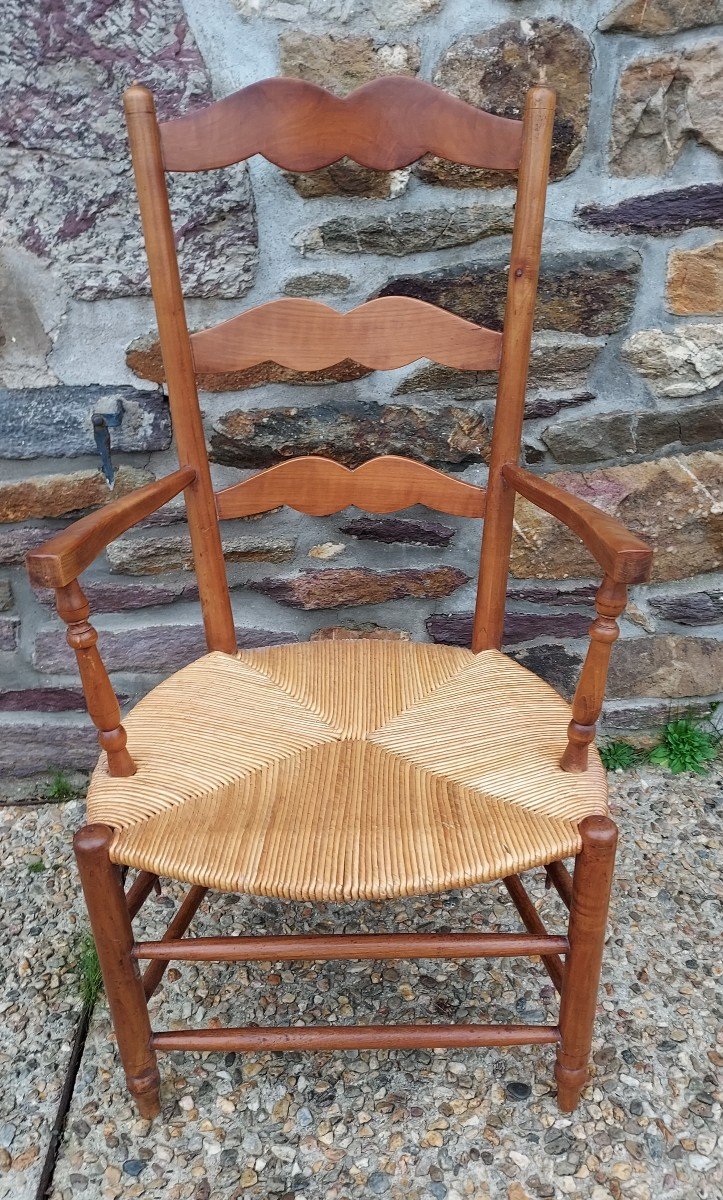 Fauteuil Provençal Paillé