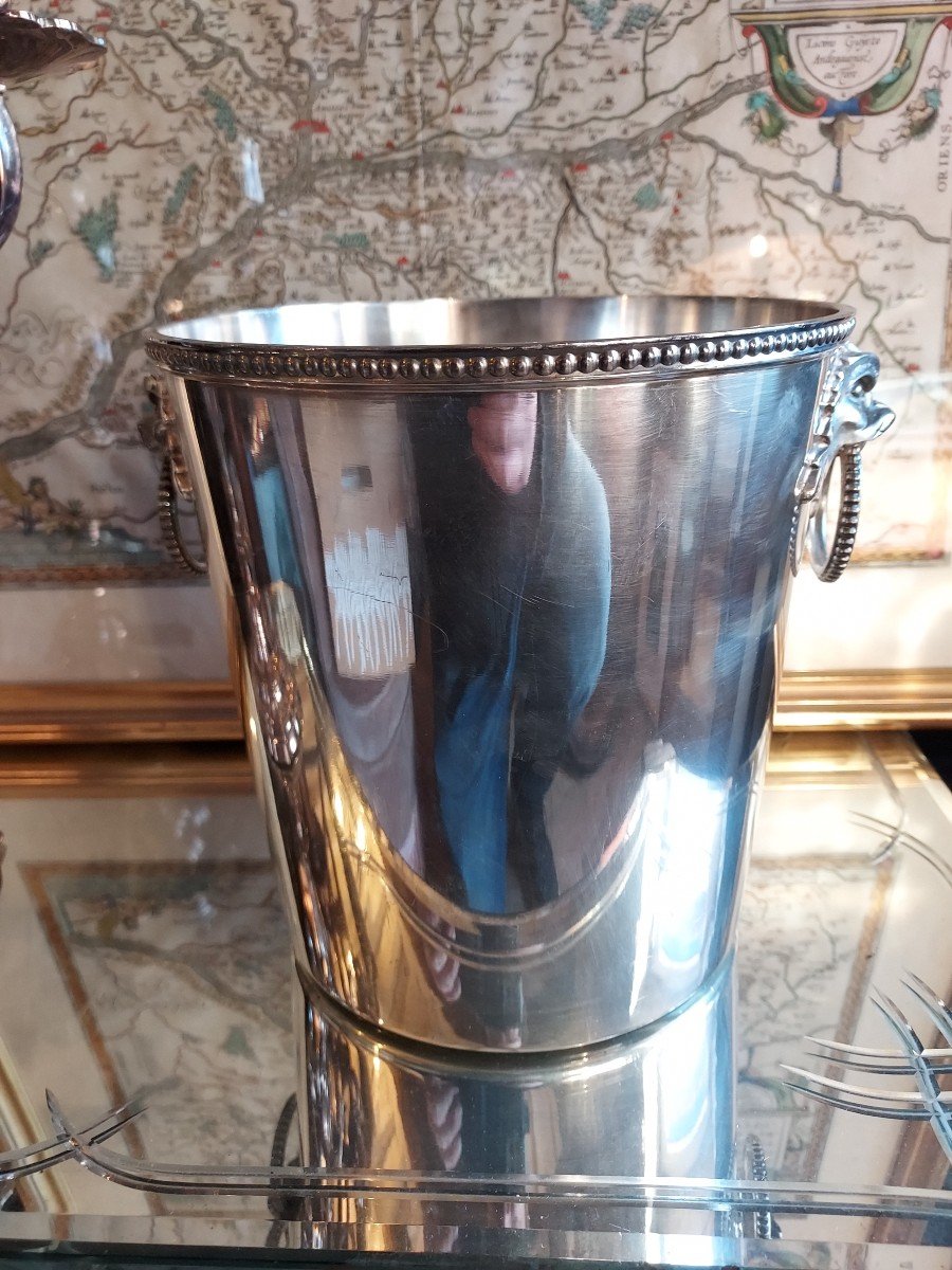 Champagne Bucket Ercuis Pearl Model-photo-4