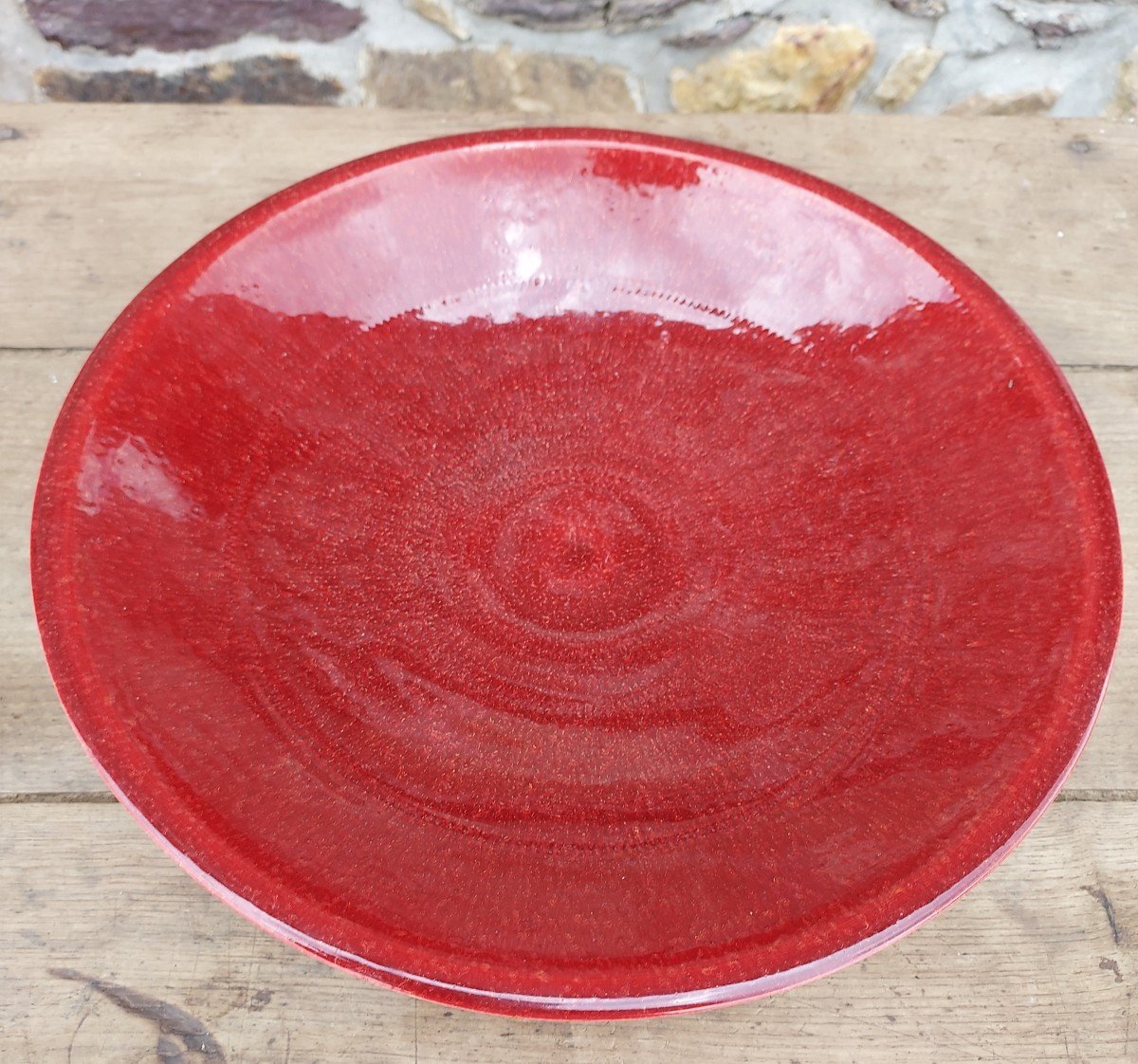 Large Ceramic Dish Marcel Gillot