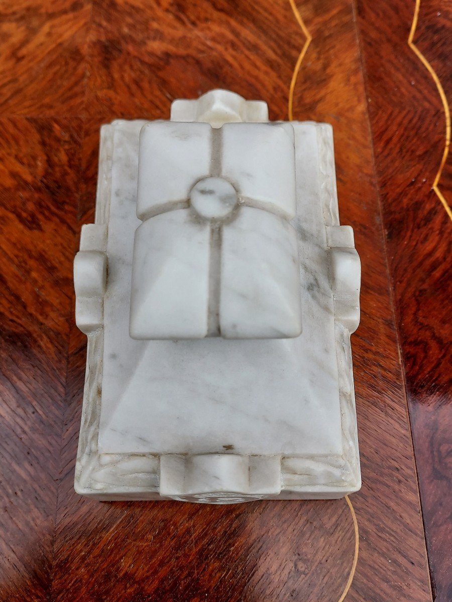 Caduceus Marble Pharmacy Paperweight -photo-1