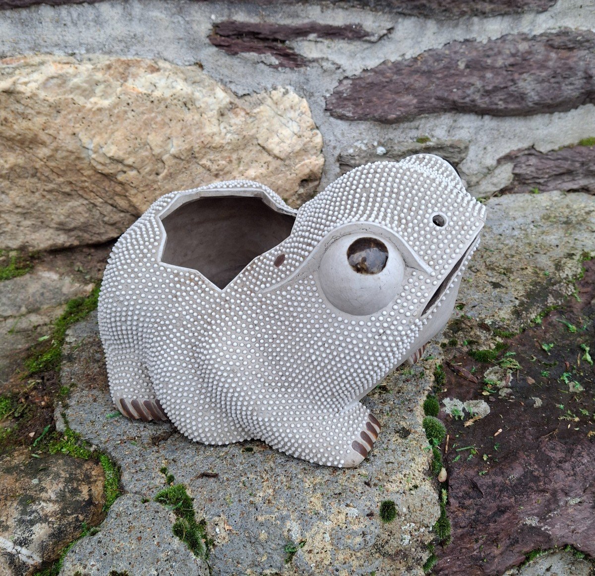 Grenouille En Porcelaine Chine Dynastie Qing