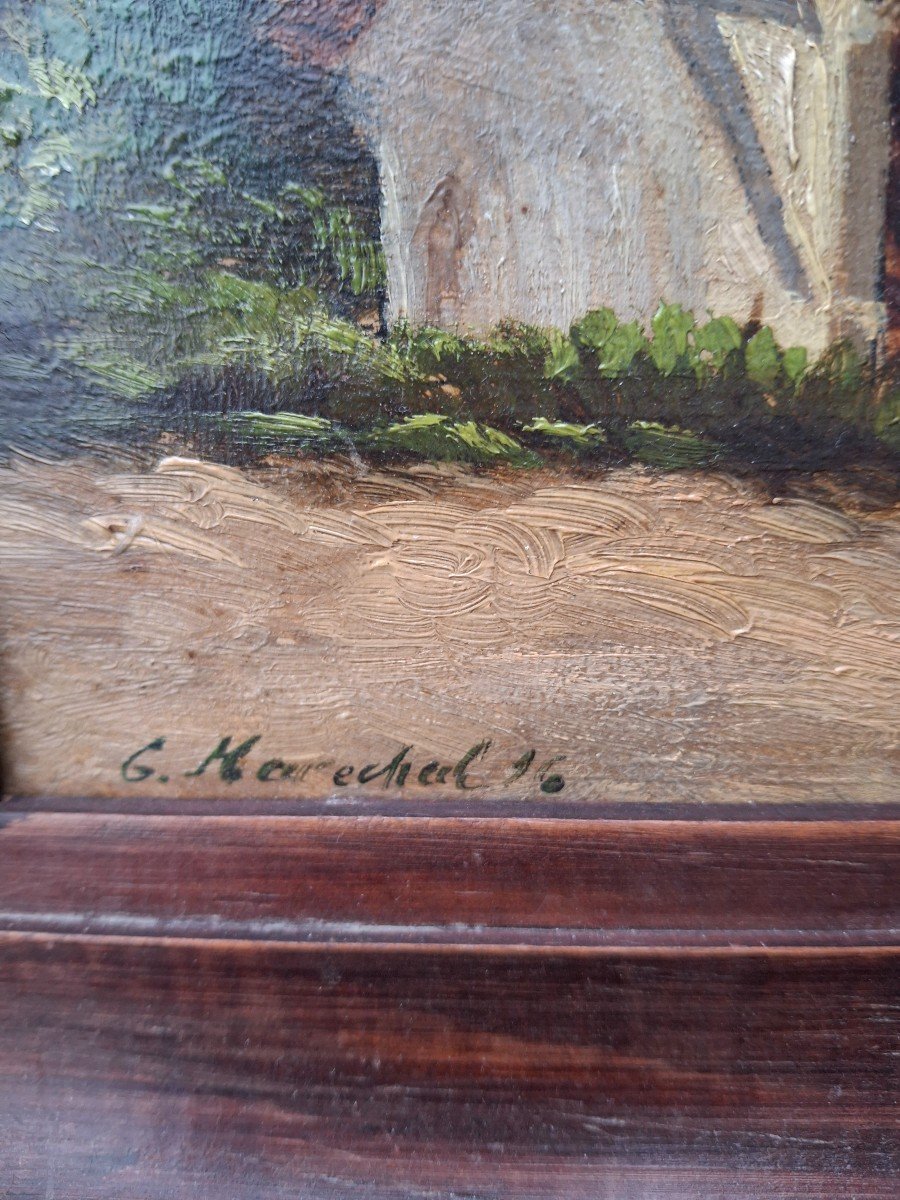 Oil Painting On Canvas Gabriel Marechal 1896 Painting -photo-2