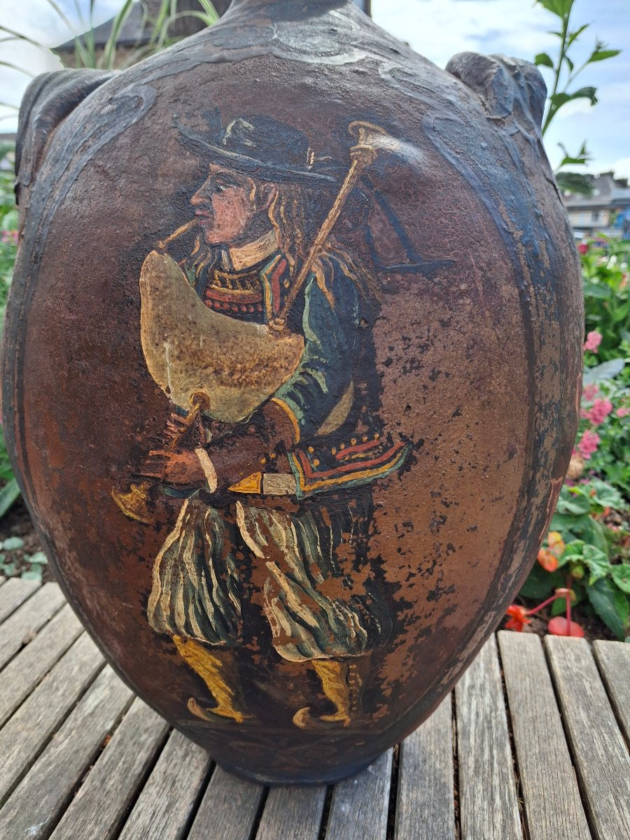 Biniou Player, Breton Folk Art -photo-2