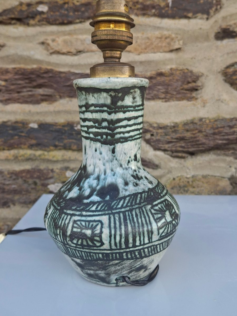 Petite lampe signée Jacques Blin -photo-3