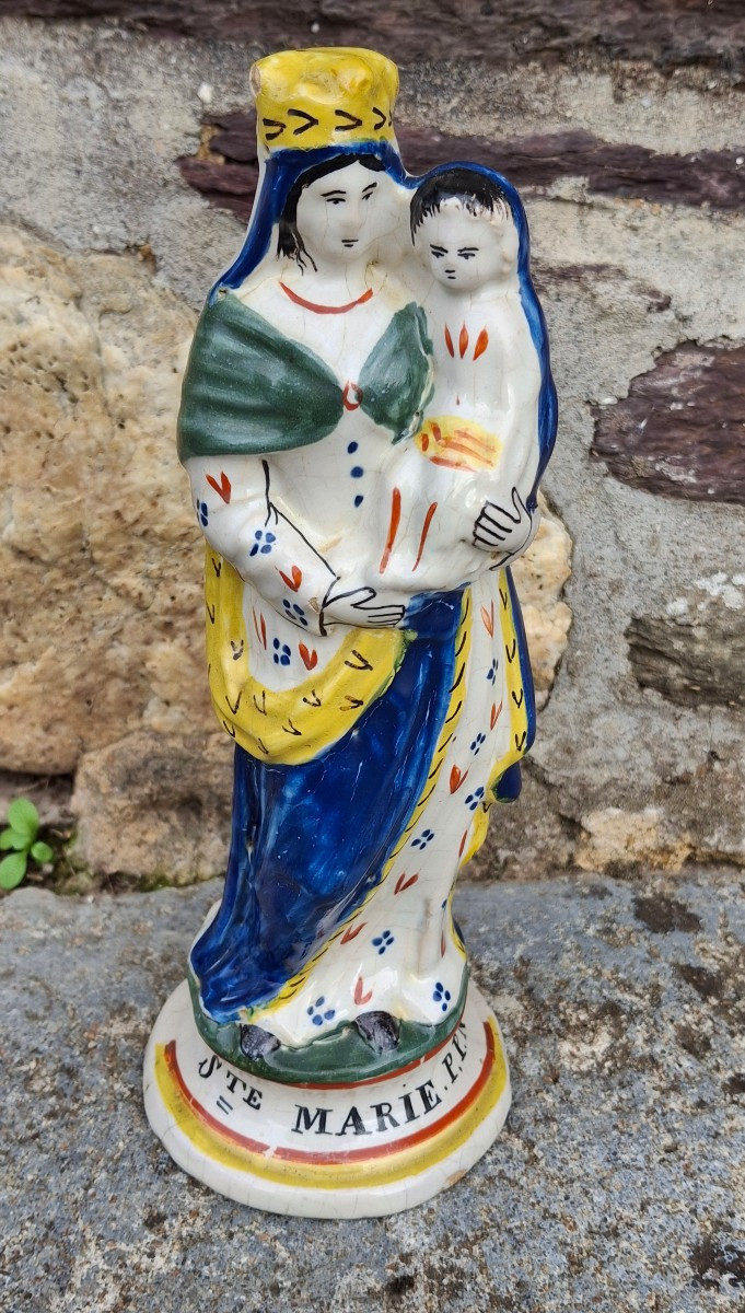 Quimper Vierge à l'enfant Porquier Beau