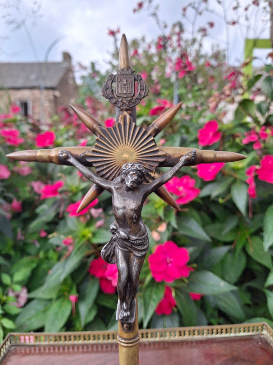 "Travail de poilu" christ en croix -photo-3