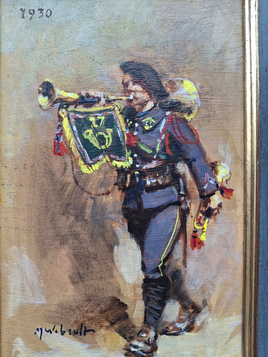 Marcel Wibault 27e bataillon des chasseurs alpins  1930-photo-3