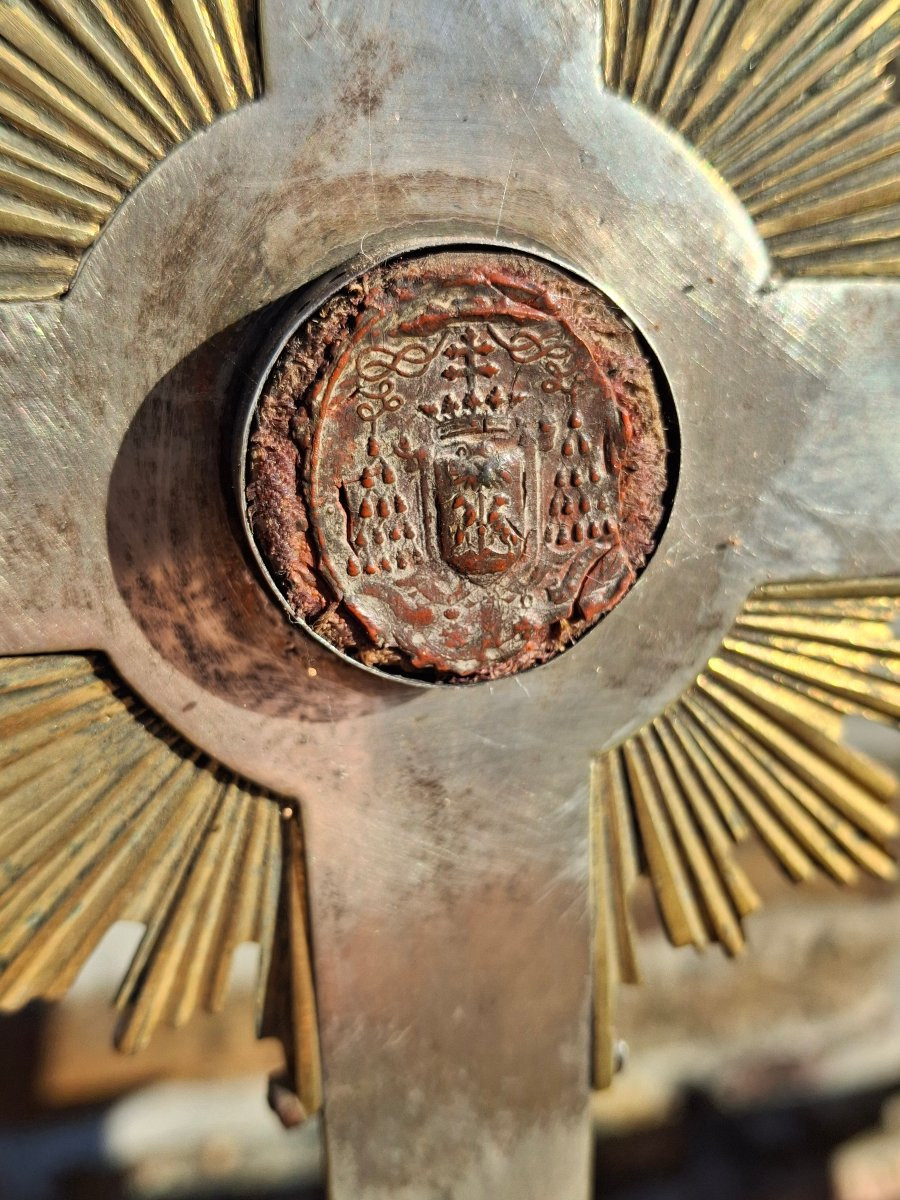 Croix staurothèque croix reliquaire de la vraie croix-photo-3