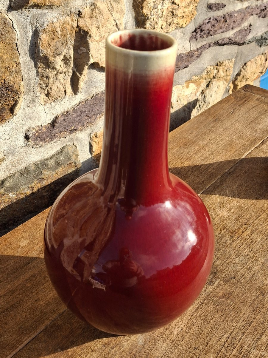 China Oxblood Vase -photo-3