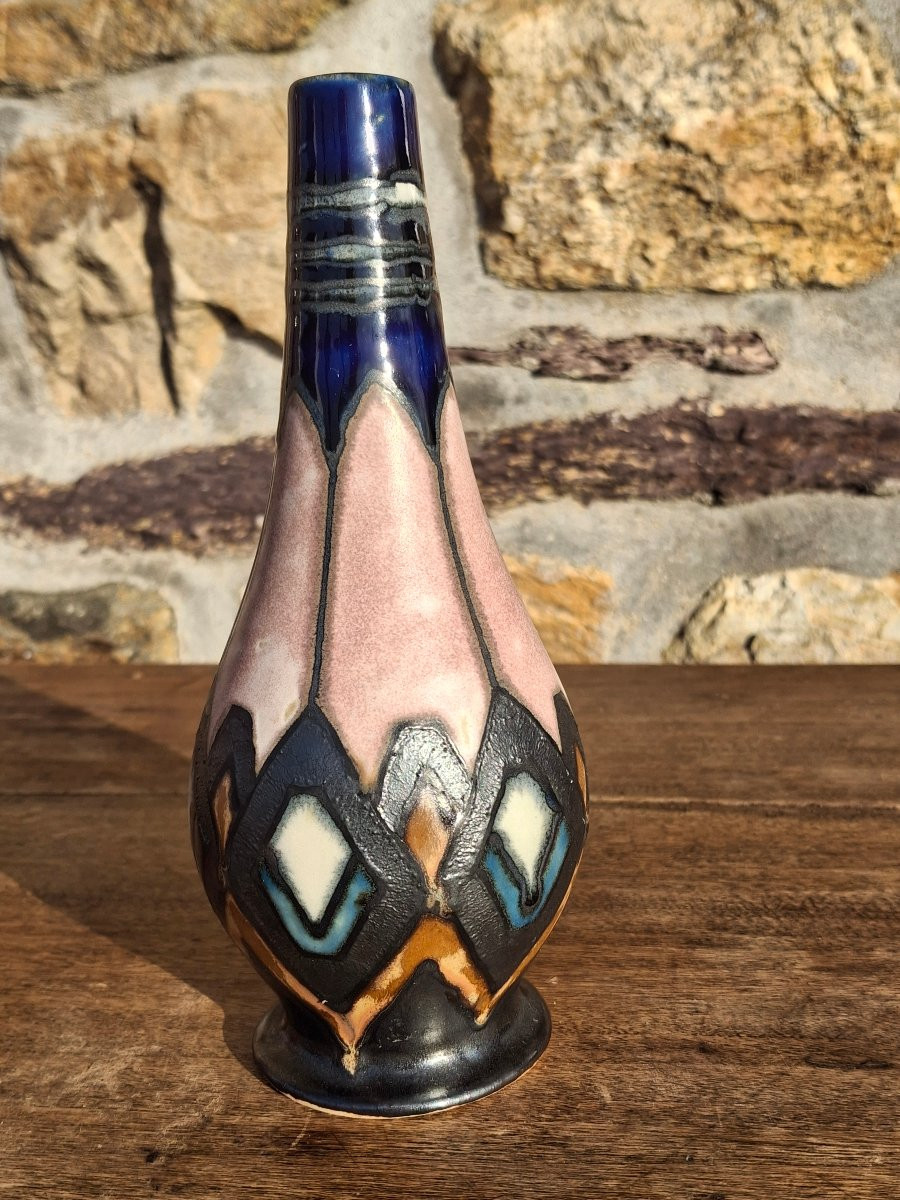 Odetta Hb Quimper Soliflore Vase-photo-3