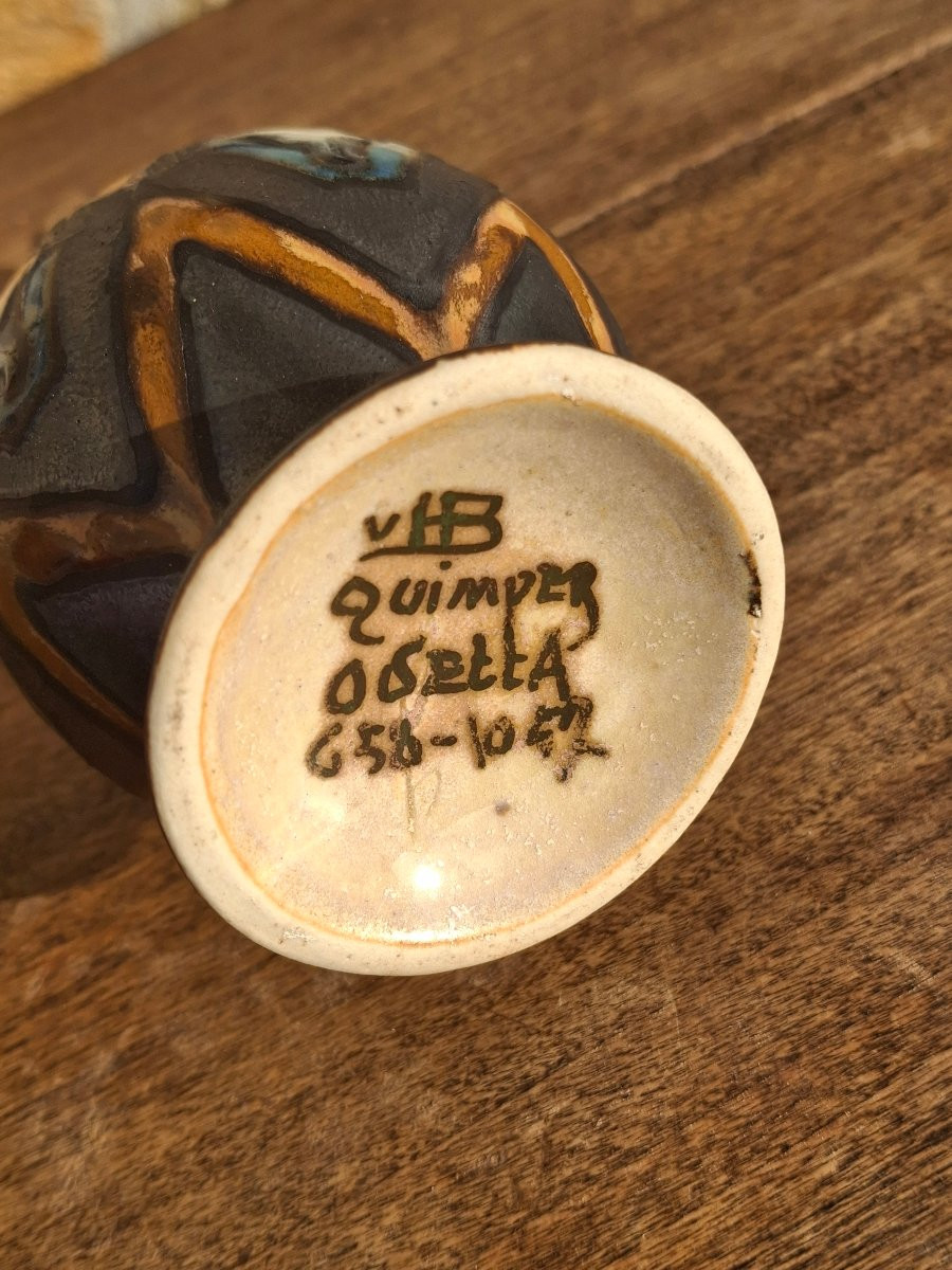 Odetta Hb Quimper Soliflore Vase-photo-4