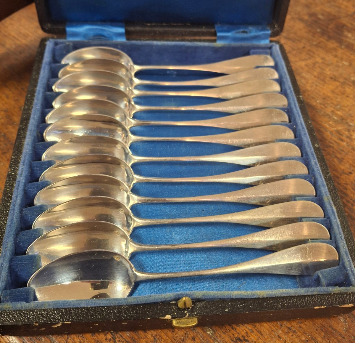 12 Silver Teaspoons 