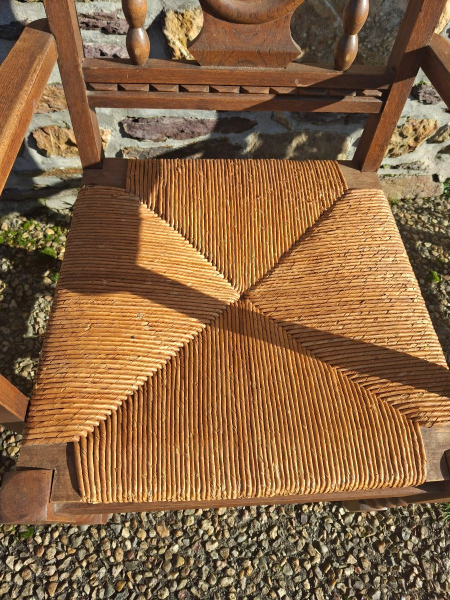 Paire de fauteuils neo-bretons brutalistes-photo-1