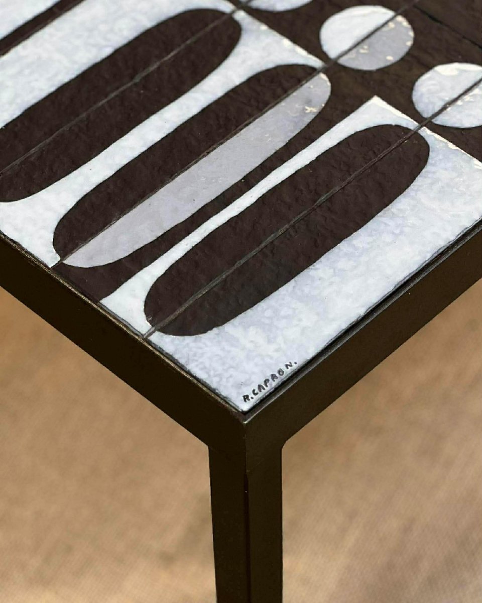 Table basse de Roger Capron modèle Galilée -photo-3