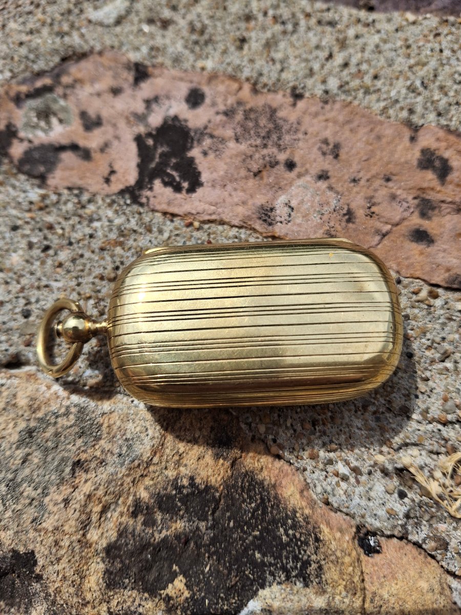Rare "porte Louis d'Or" Made Of 18-karat Gold -photo-2