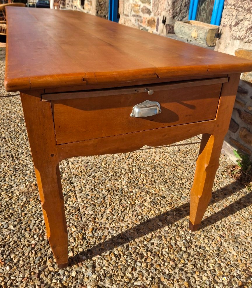 Table de ferme ancienne-photo-3