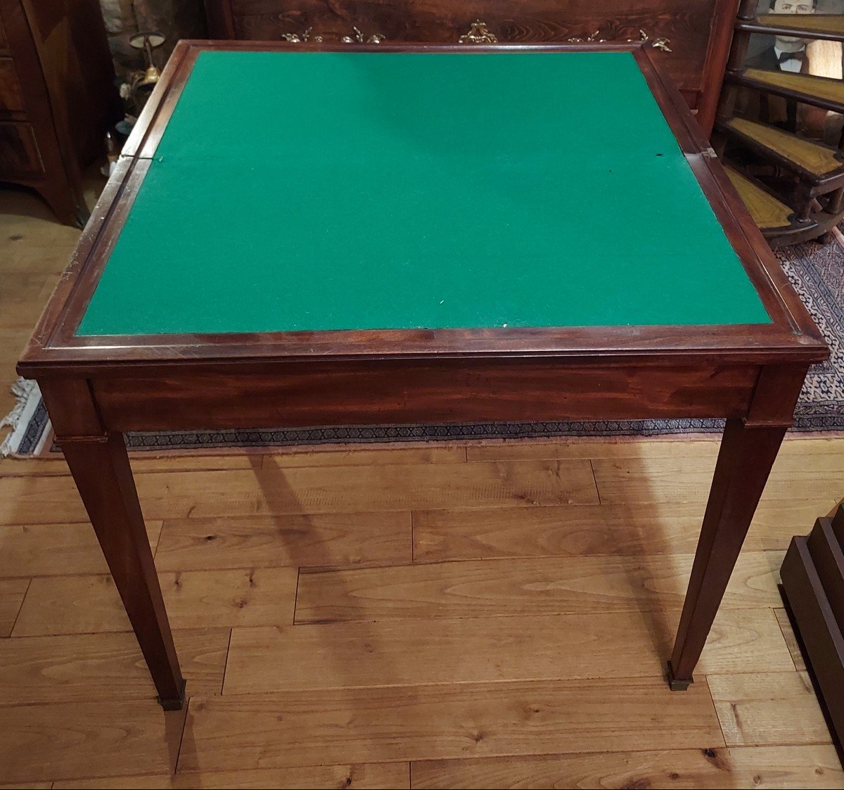 Table à Jeu En Acajou Époque Directoire