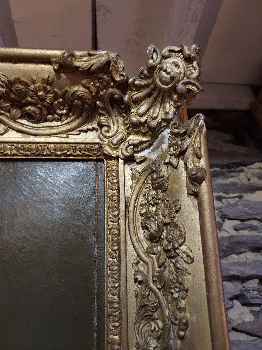 Grand Portrait De Femme d'époque Restauration -photo-4
