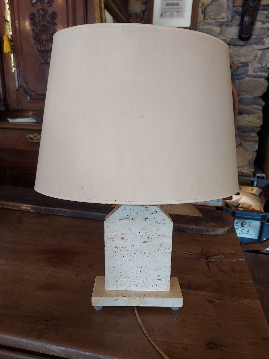 Travertine Lamp-photo-4