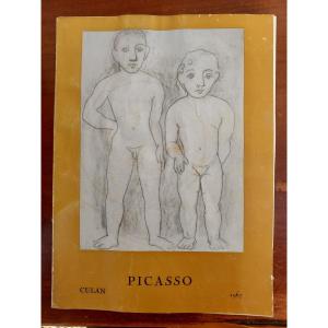Rare Catalogue De l'Exposition Picasso Au Chateau De Culan 1967