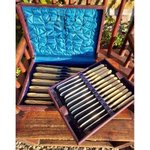 Coffret De 24 Couteaux James Deakin & Sons