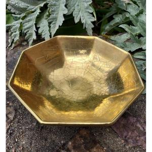 Golden Cracked Ceramic Cup 