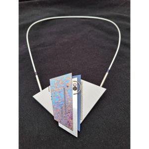Collier Moderniste Alain Lerolle Paris titane