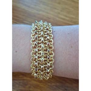 Vintage 18-karat Gold Bracelet, Circa 1960