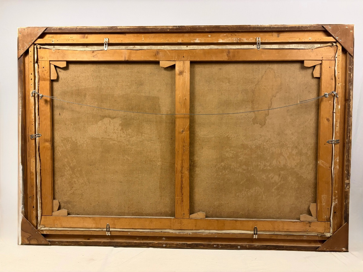 Rotig Hunting Scene: 4 Griffon Vendéen Dogs And Roe Deer -photo-1