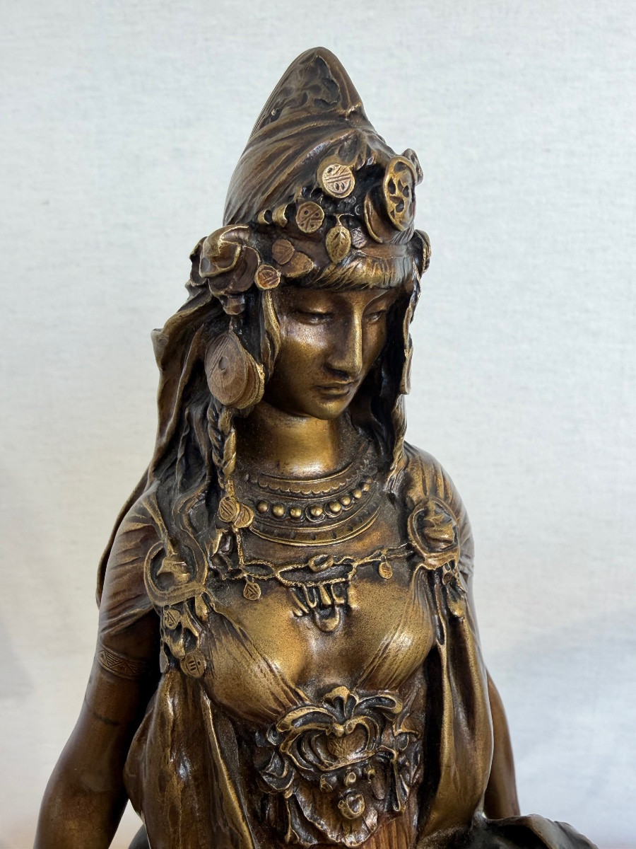 Bronze Rivière Théodore Carthage Femme Homme Salammbo chez Matho -photo-6