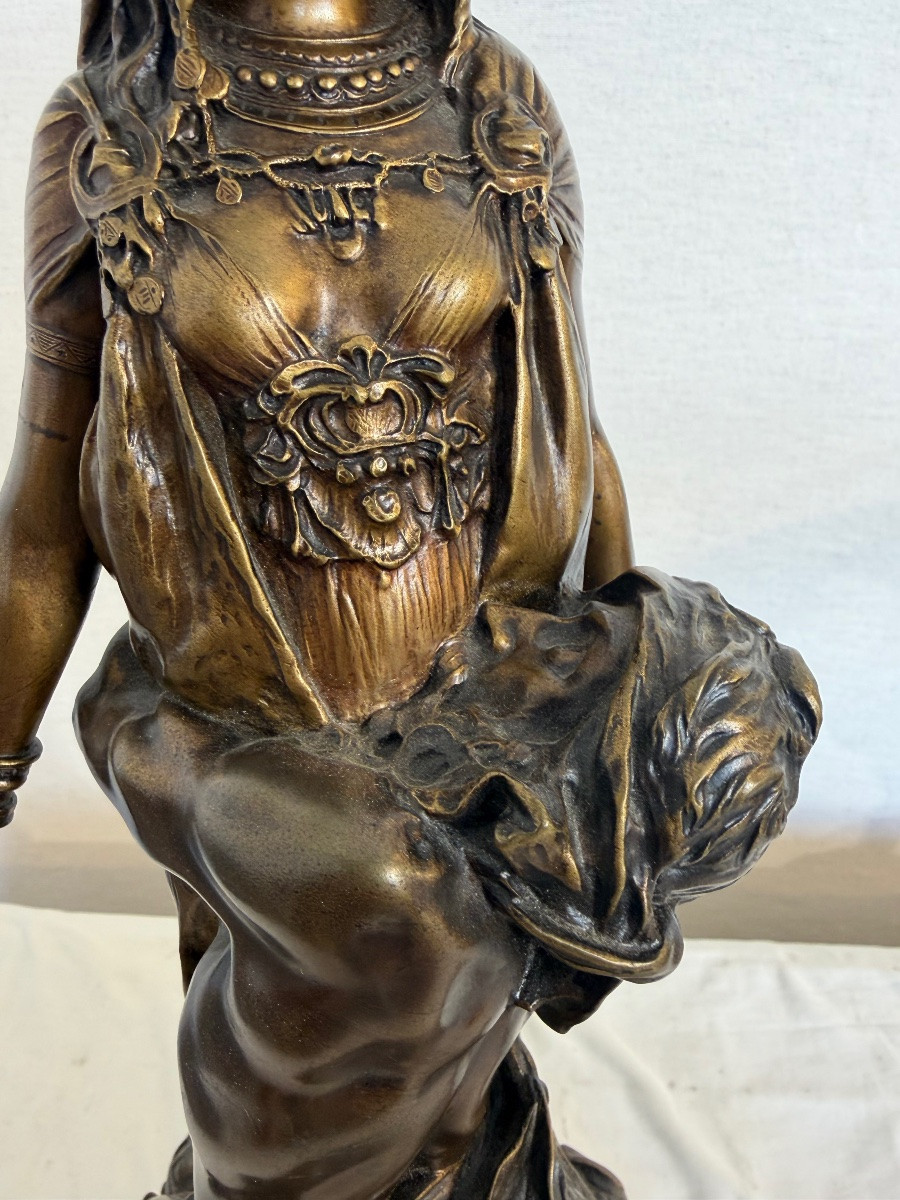 Bronze Rivière Théodore Carthage Femme Homme Salammbo chez Matho -photo-7