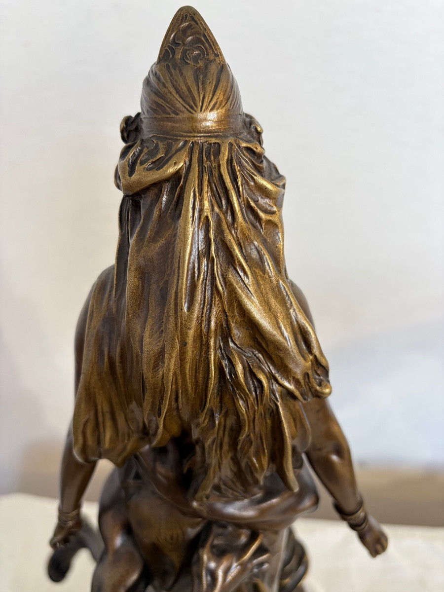 Bronze Rivière Théodore Carthage Femme Homme Salammbo chez Matho -photo-8