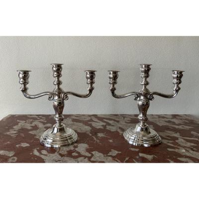 Silver Candelabra 