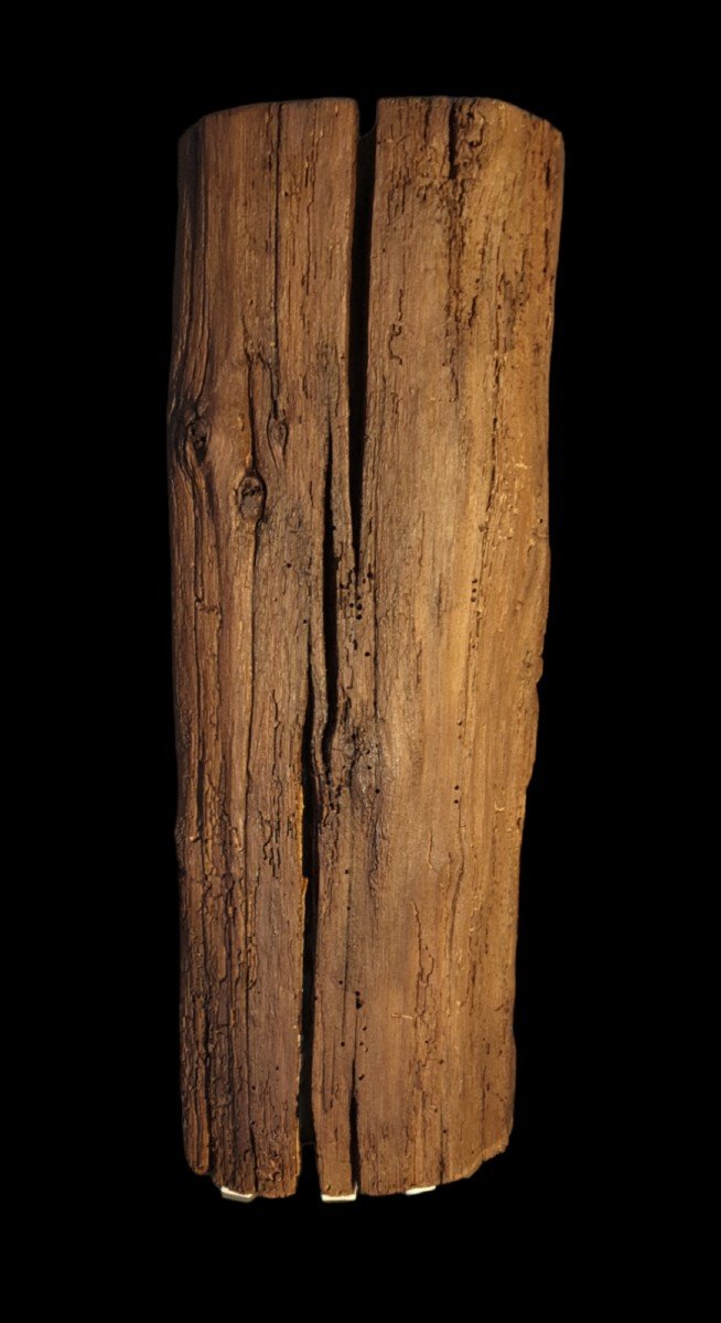 Carved Wooden Pillar 15th/16th Century-photo-4