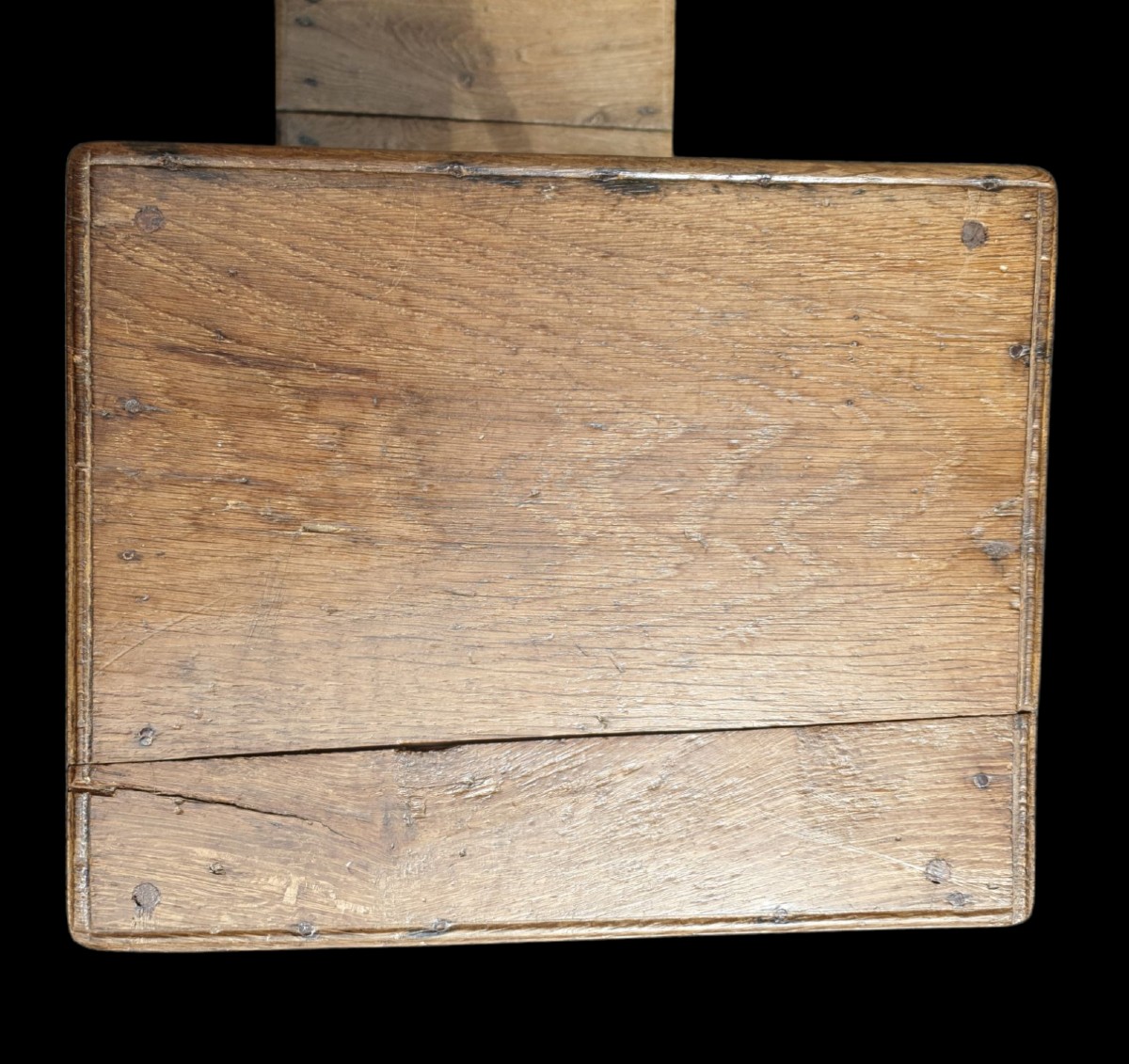 Tabouret de chantre avec repose pieds XVIIIe siècle -photo-5
