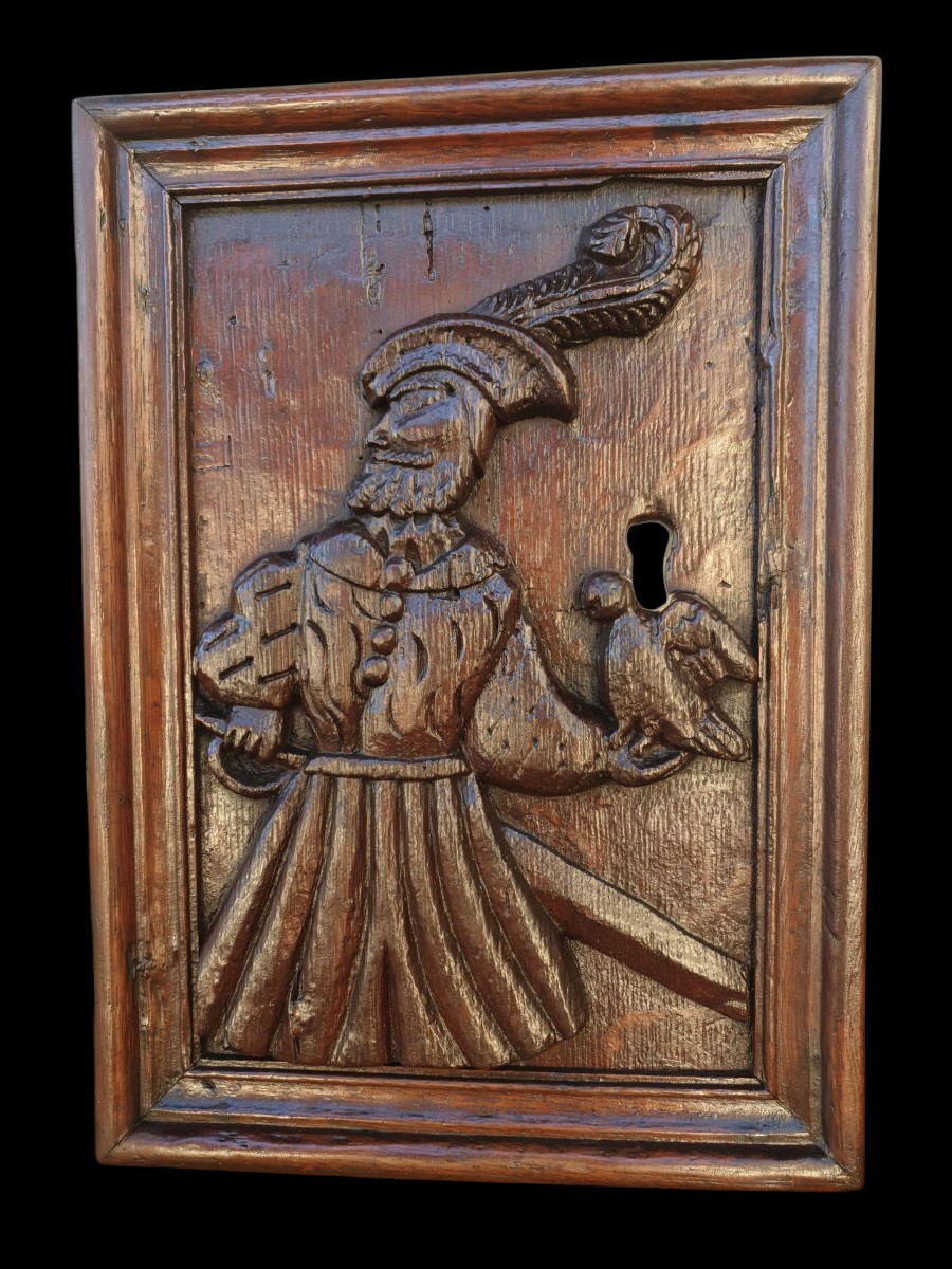 "the Falconer" Panel, 16th Century 