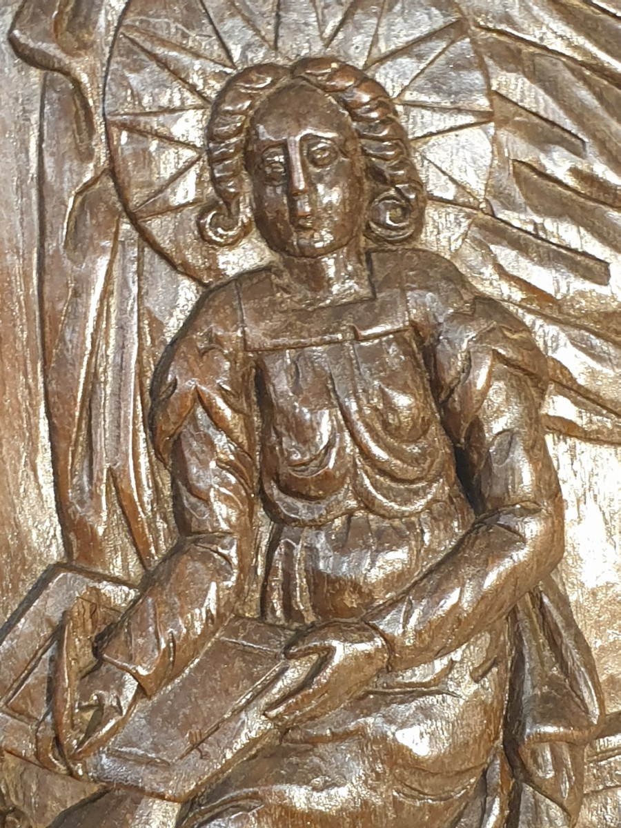 Panel Of Saint John The Evangelist, 17th Century -photo-5