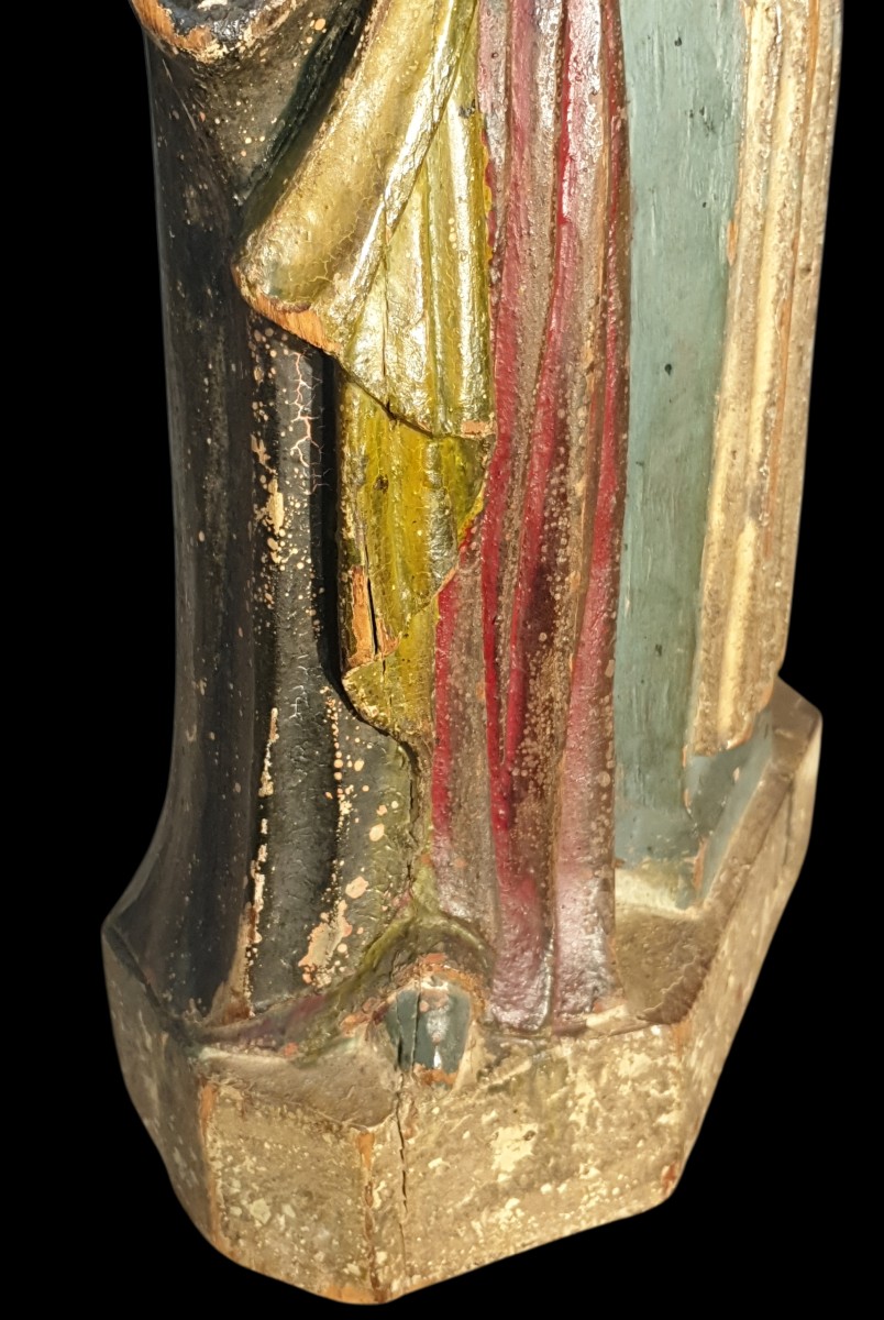 Sculpture Of Saint Anne And The Virgin Mary, Late 16th Century -photo-5