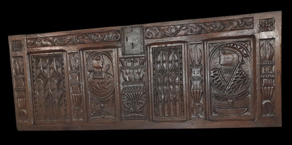 Façade de coffre XVIe siècle -photo-3