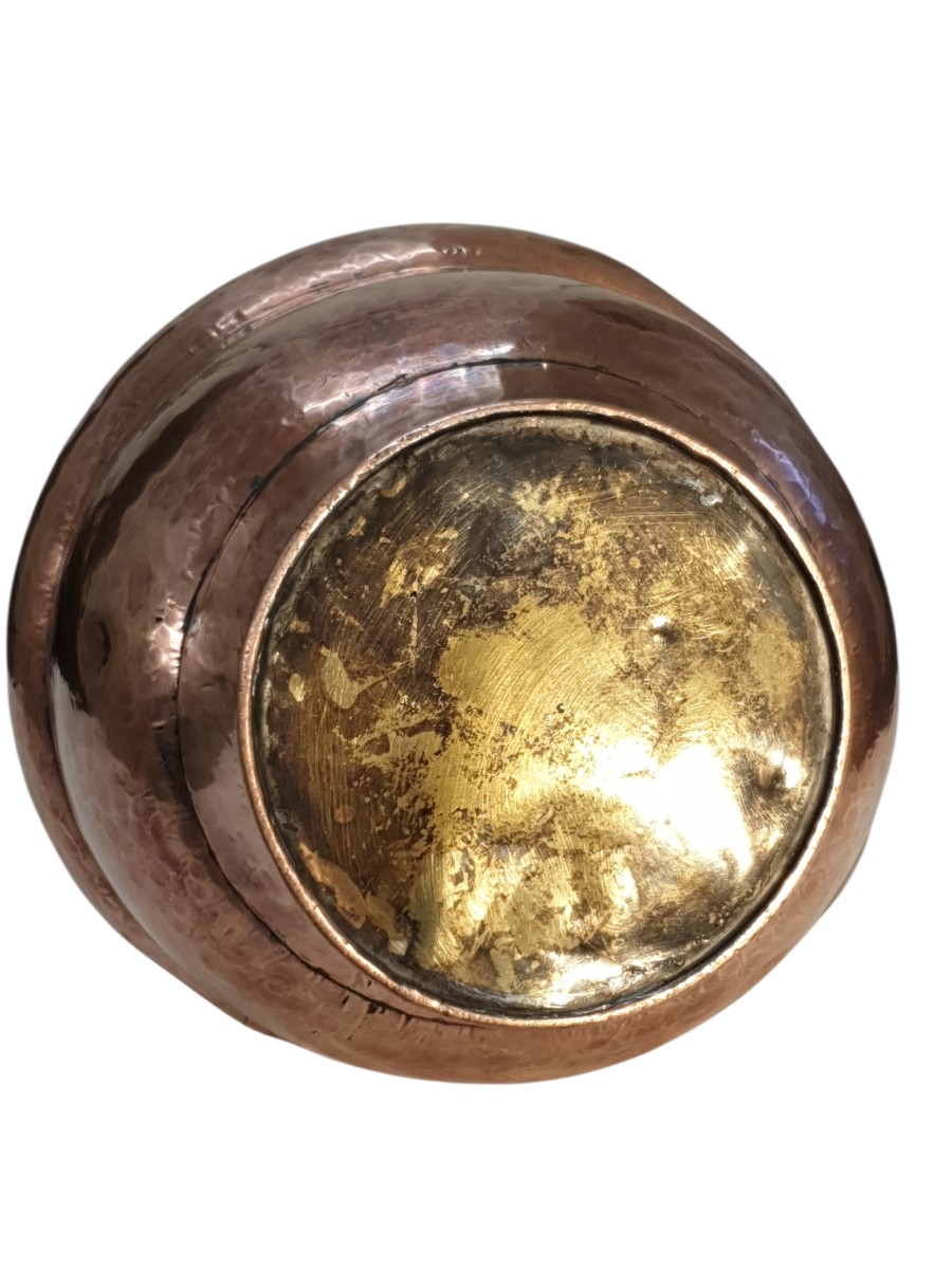Large Copper And Brass Ewer, 19th Century -photo-3