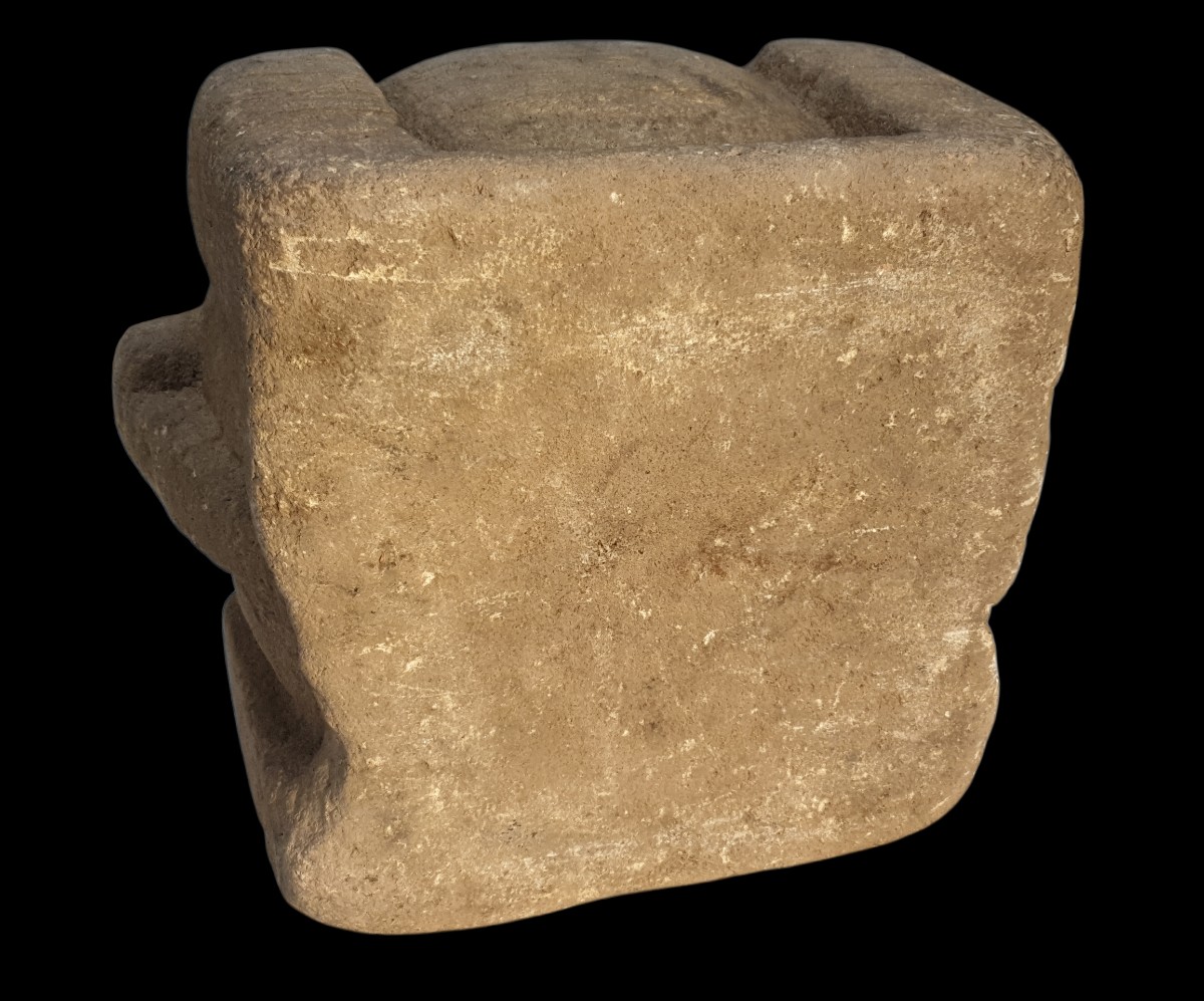 Mortier en pierre XVIe siècle -photo-4