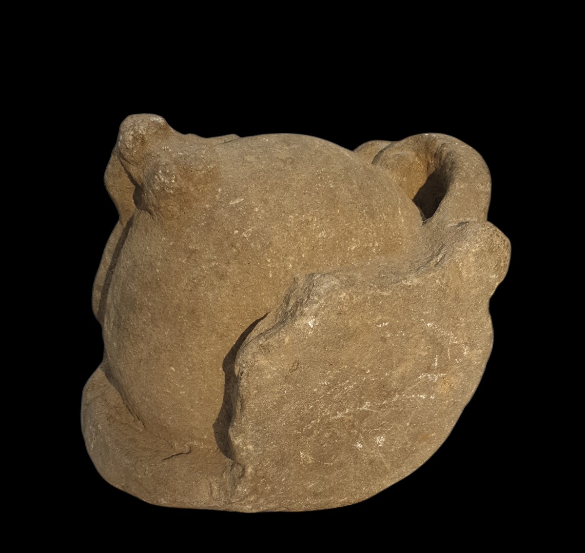 Mortier pierre XVIe / XVIIe siècle -photo-5