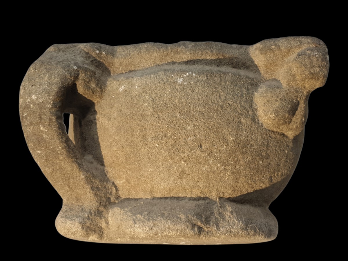 Mortier pierre XVIe / XVIIe siècle -photo-6