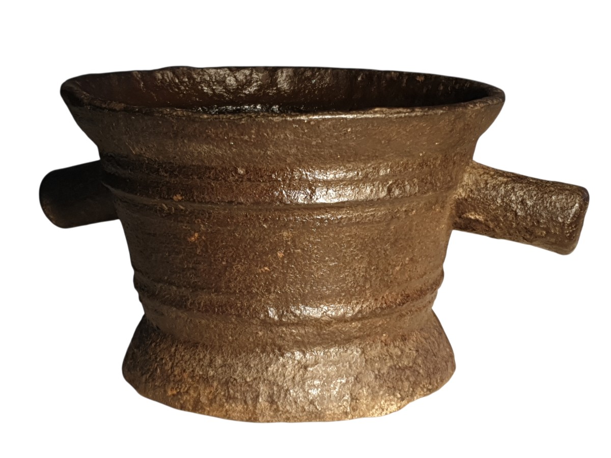 Cast Iron Mortar, 16th/17th Century -photo-3